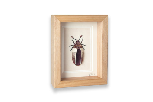 Jewel Beetle Embroidered Insect