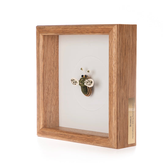 Bumblebee Embroidered Artwork